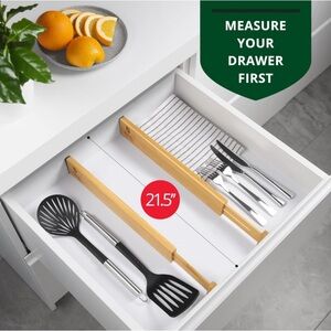 ♥️SOLD♥️Bamboo Drawer Divider and Organizer - multipurpose